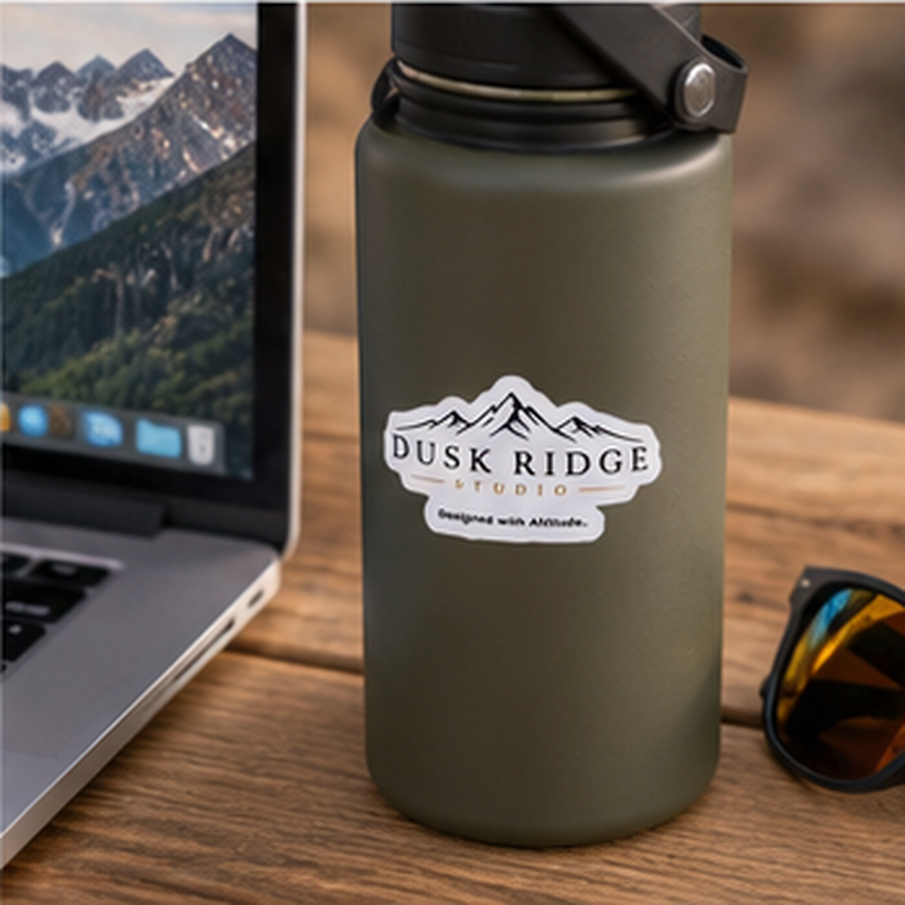 Dusk Ridge Studio Kiss-Cut Vinyl Decal