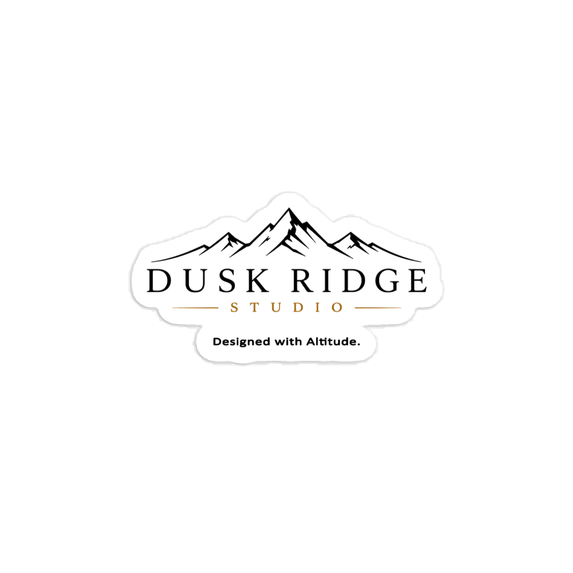 Dusk Ridge Studio Kiss-Cut Vinyl Decal
