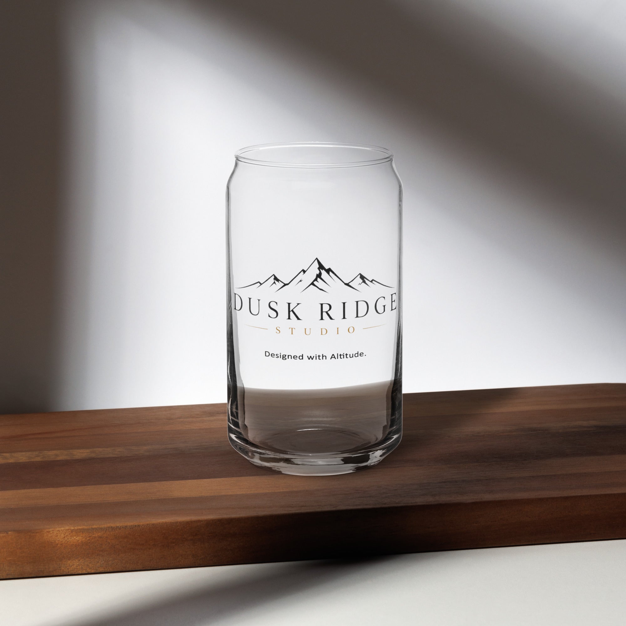 Dusk Ridge Studio Can-Shaped Glass, 16 oz