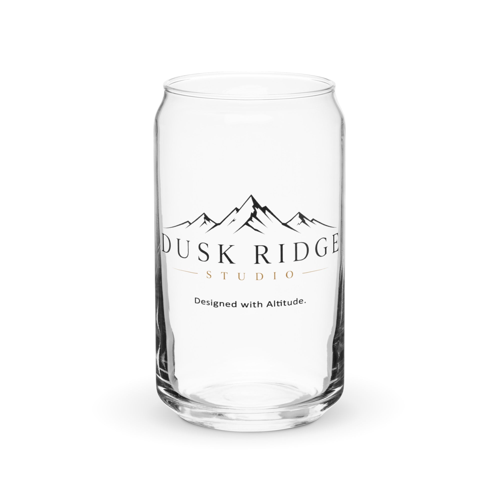 Dusk Ridge Studio Can-Shaped Glass, 16 oz