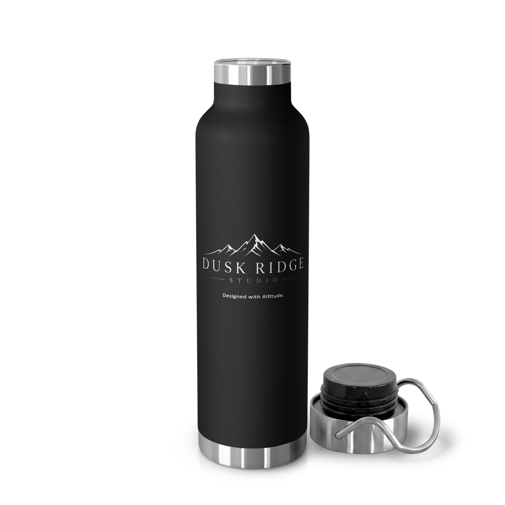 Dusk Ridge Studio Copper Vacuum Insulated Bottle, 22 oz