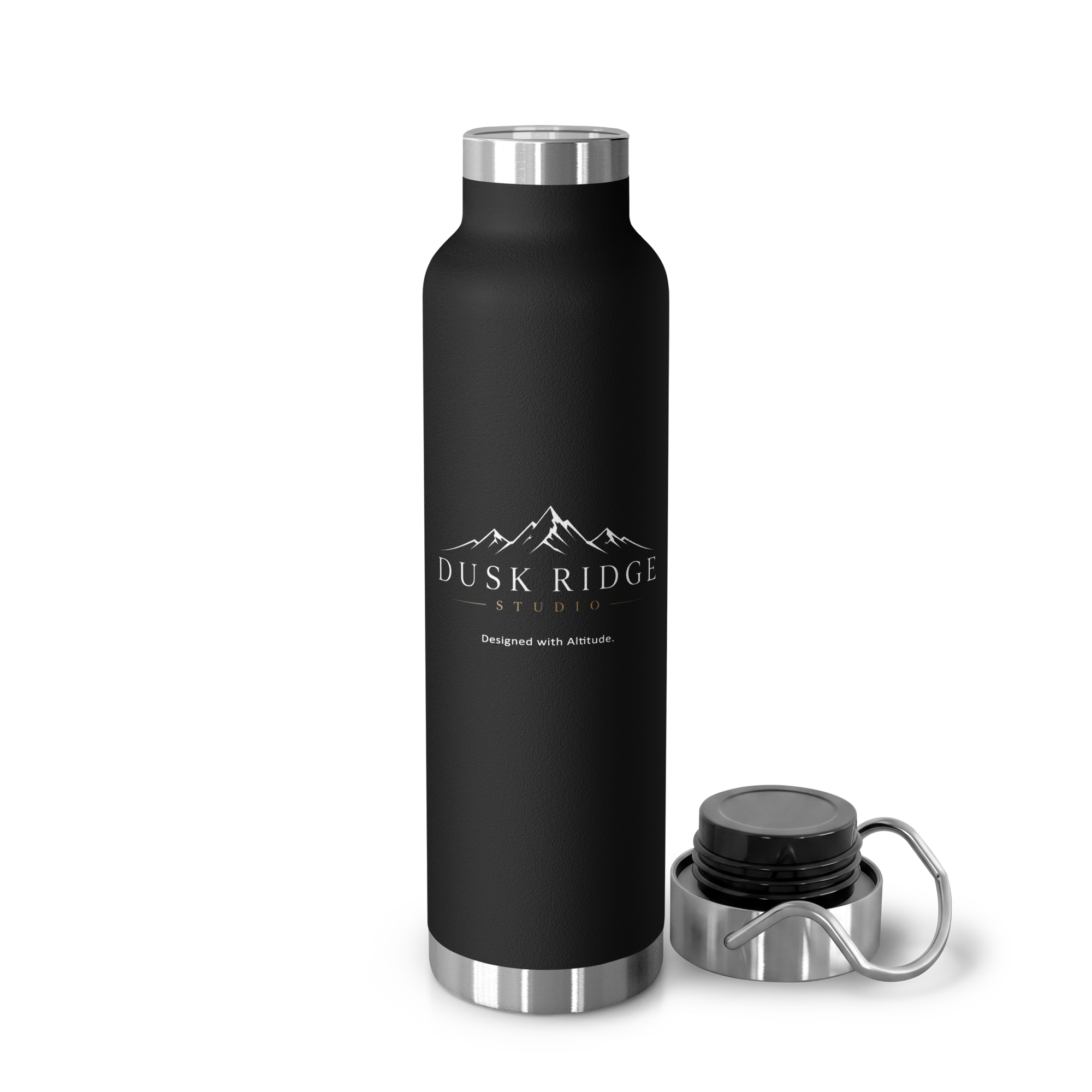Dusk Ridge Studio Copper Vacuum Insulated Bottle, 22 oz