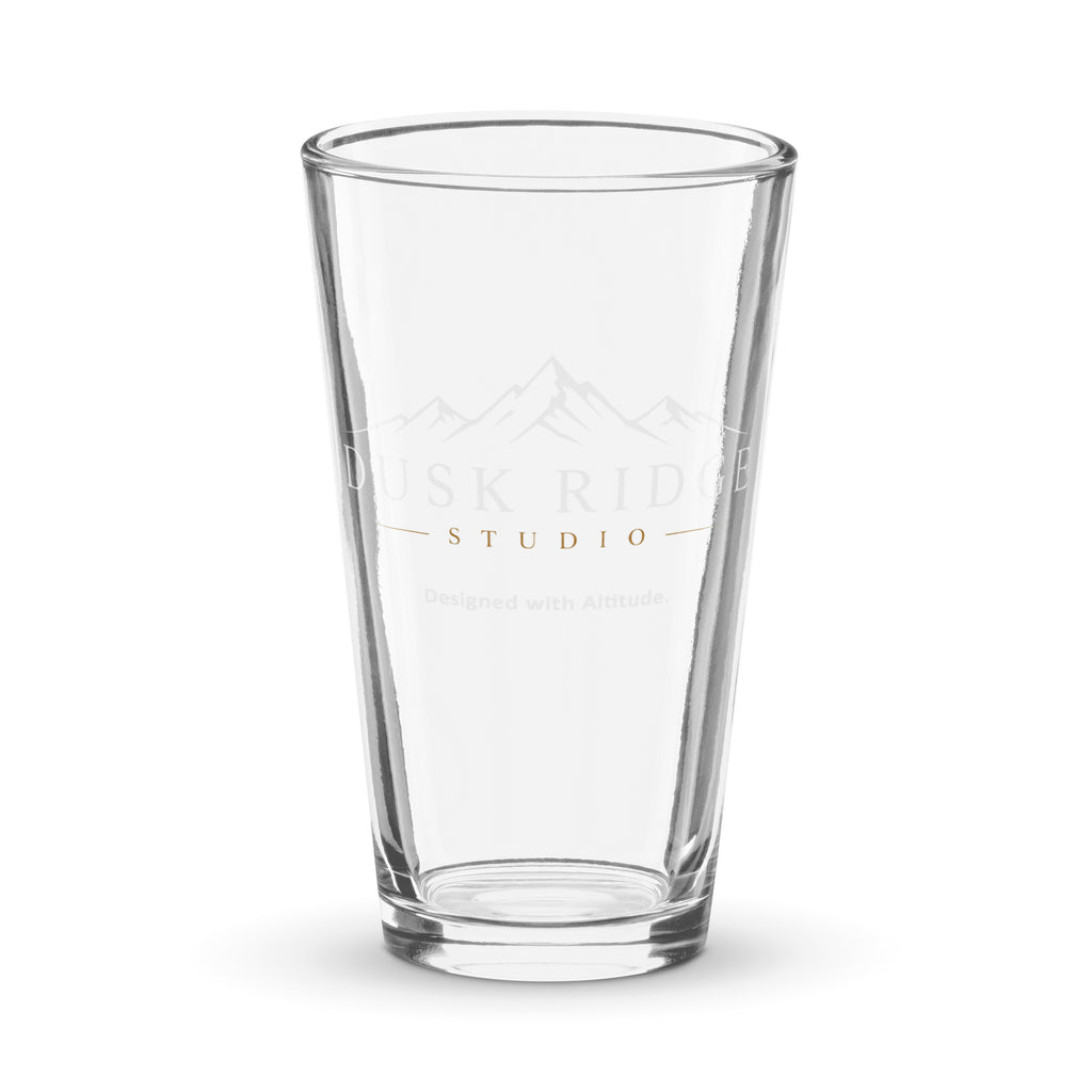 Dusk Ridge Studio Shaker Pint Glass, 16 oz