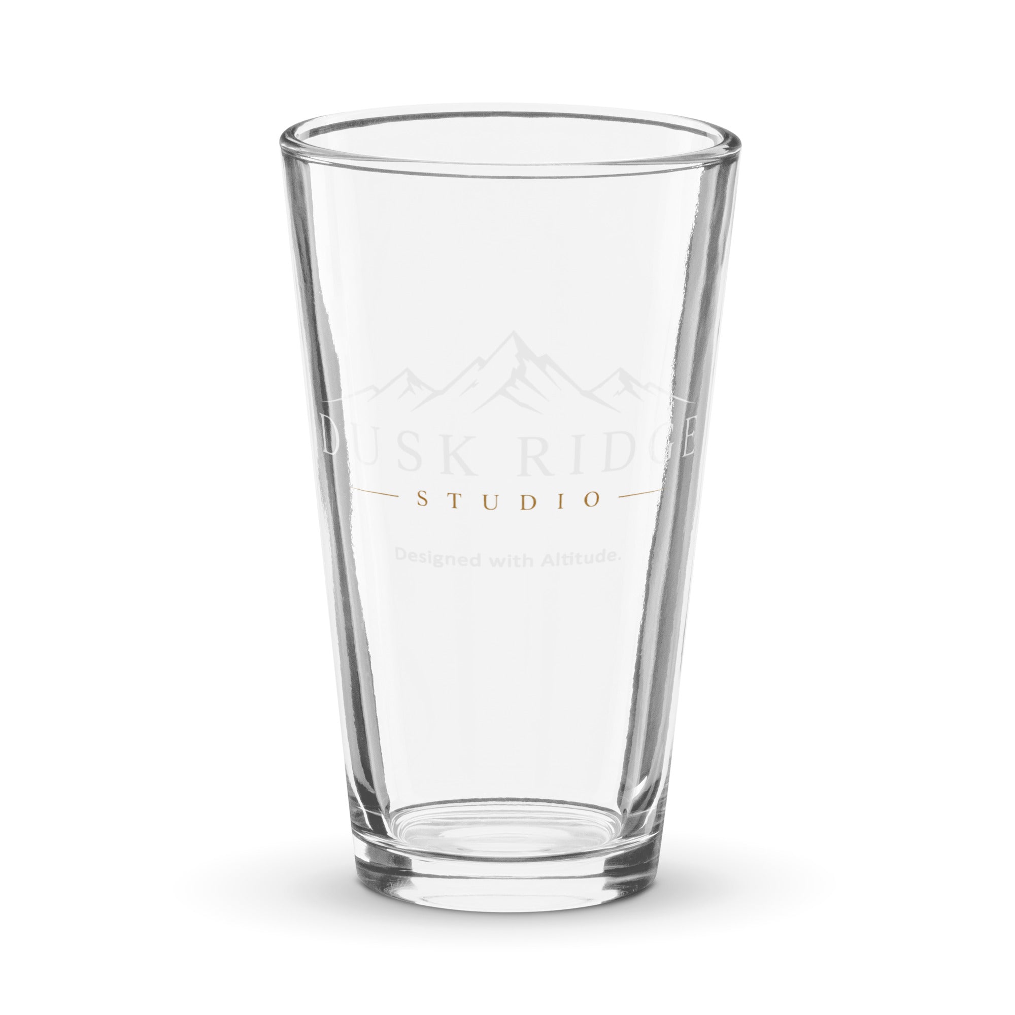 Dusk Ridge Studio Shaker Pint Glass, 16 oz