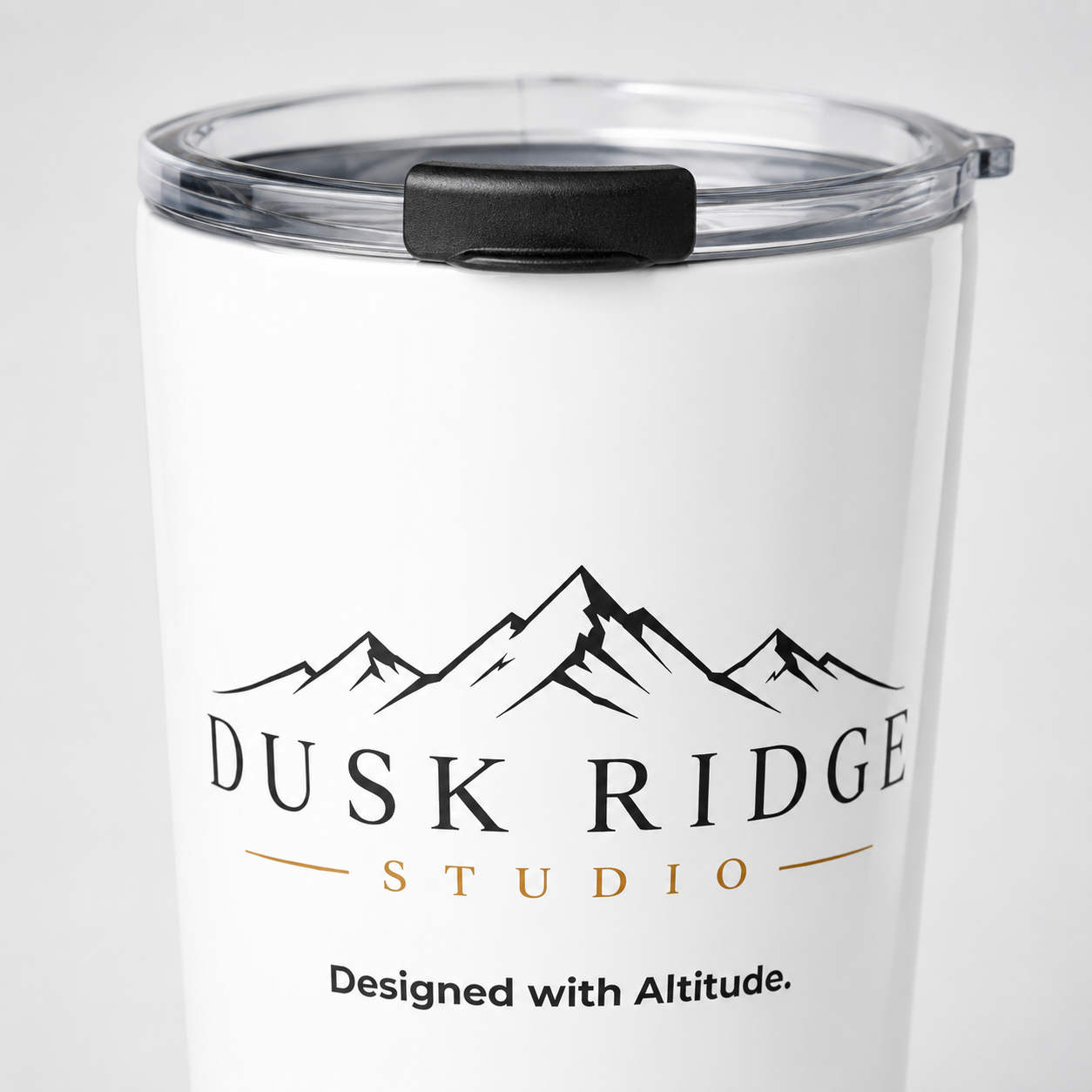 Dusk Ridge Studio Tapered Stainless Steel Tumbler, 20 oz